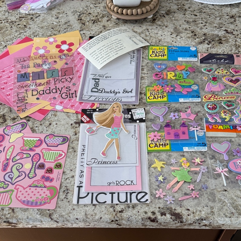 Princess Themed Sticker Set